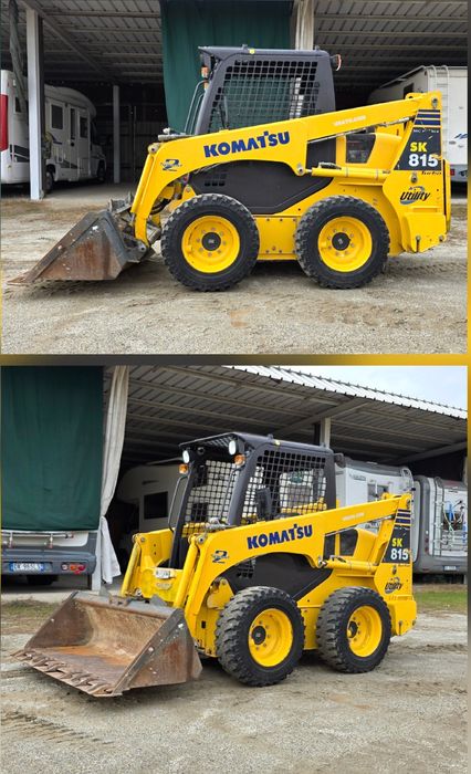 Miniîncarcător KOMATSU SK815 SUPER FLOW  mini incarcător IMPECABIL