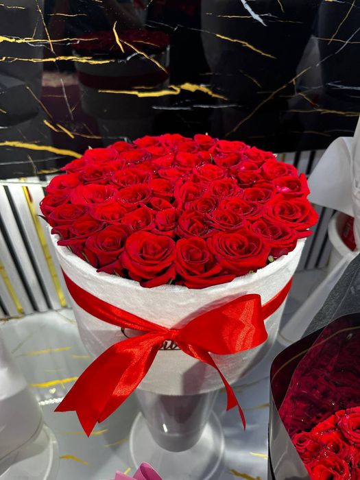 Доставка Розы 101шт за 650.000сум