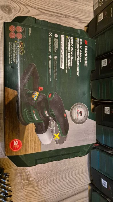 Ексцентършлайф Parkside 20V – чисто нов, неразопакован, ГАРАНЦИЯ