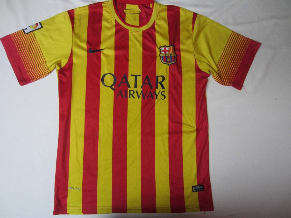 Tricou fotbal Barcelona, masura L, nepersonalizat, Nike , stare buna