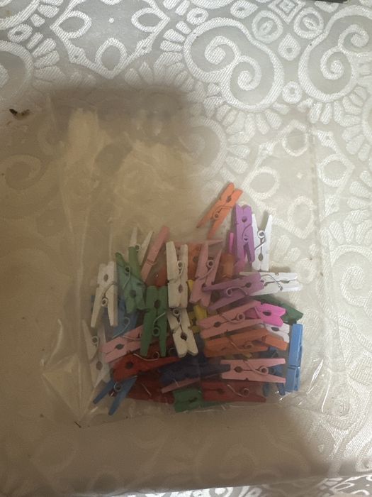 Мини-прищепки для декора — почти даром