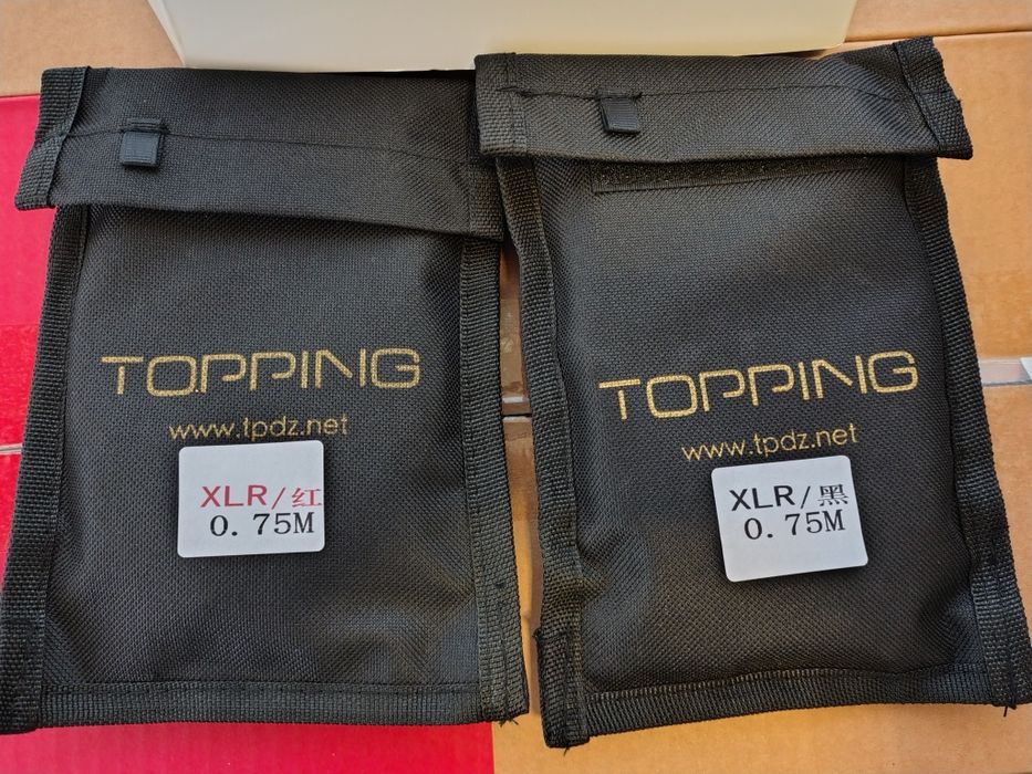 Cabluri interconect XLR Topping TCX1 0,75 m