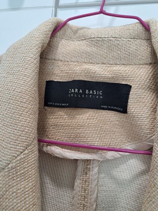 ZARA блейзер памук р-р С