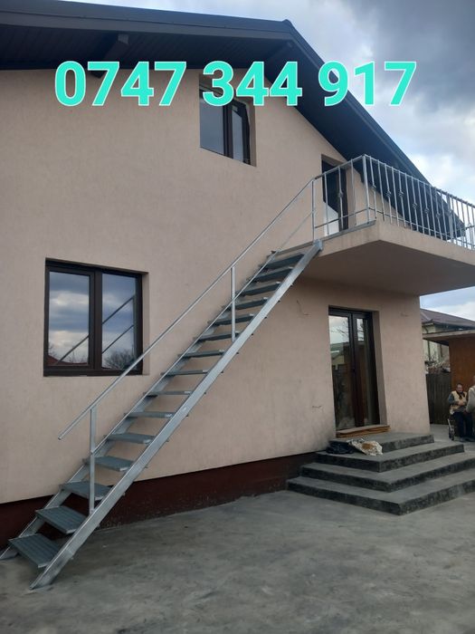 Vând scări metalice zincate la comandă
Execut scări metalice zincate d