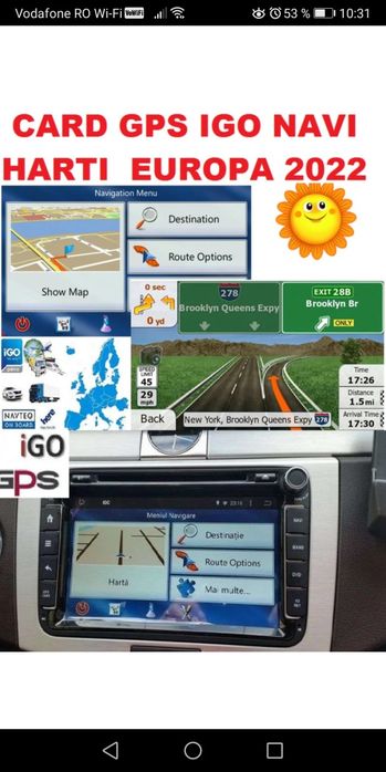 CD Dvd Navigatie harti BMW,Audi,Mercedes,TOYOTA,VW,Opel Renault 2024