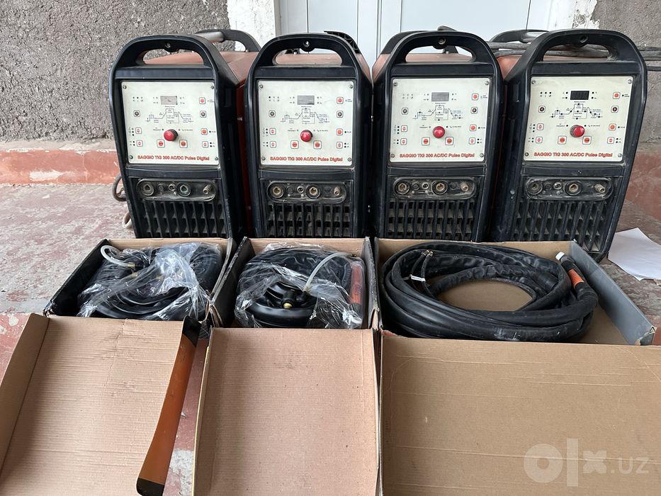 FOX Weld SAGGIO TIG300 AC DC PULSE DIGITAL Alimen mis metal quya olad