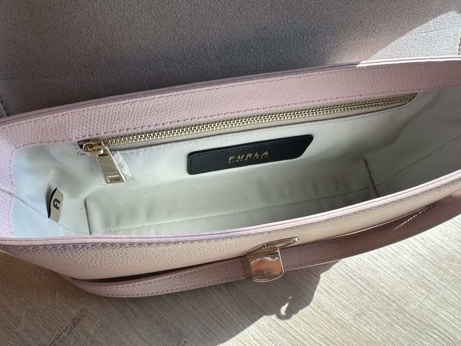 Чанта Furla Iride Dusty Pink Crossbody S