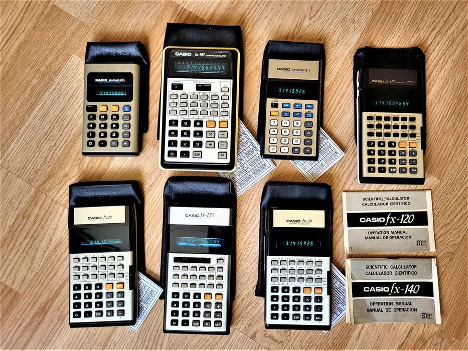 Casio si Sharp VTG Colectie de vanzare