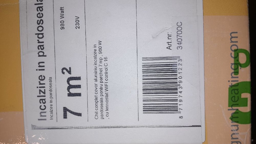 Incalzire in pardoseala electrica