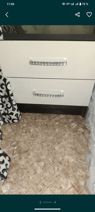 Продам кровать+ 2 тумбочки