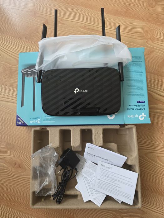 TP-Link Archer C6 (AC1200) - Високоскоростен Двубандов Wi-Fi Рутер