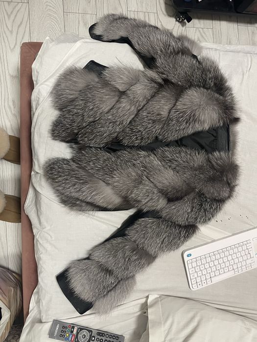 Geaca blana de vulpe