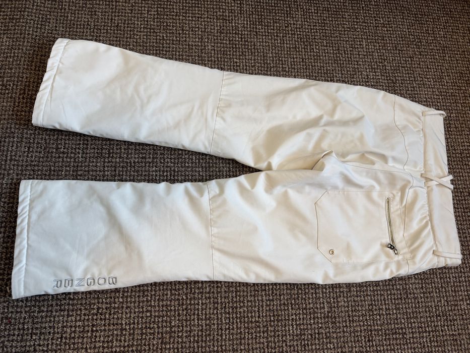 Pantalon Bogner, M, impecabil, alb-unt