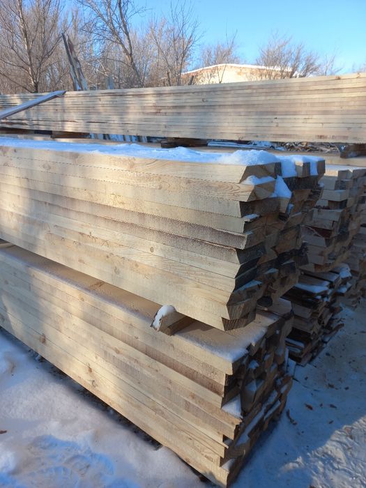 Пиломатериал обрезной