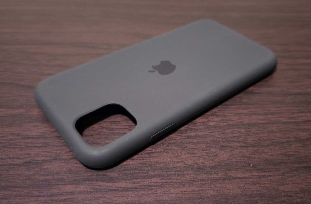 Husa silicon originala Apple Silicone Case iPhone 11 bulk lipsa ambalaj