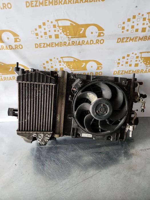 Grup Radiatoare Radiator Apa Clima Intercooler Termocupla Ventilator Clima Opel Astra H Zafira B 1.