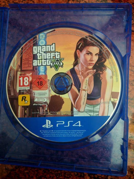 Grand Theft Auto V (GTA 5) – PS4 – Original – Stare foarte bună