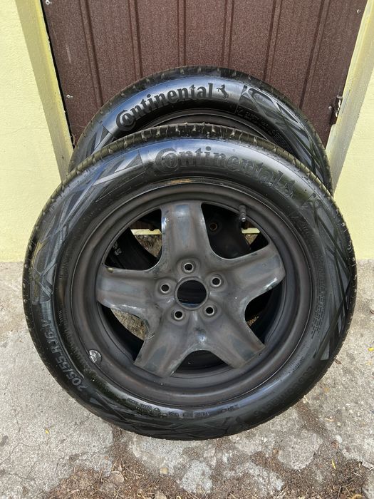 Jante Opel Astra K 5x105 cu anvelope 205/55 R16 Continental vara ca noi!