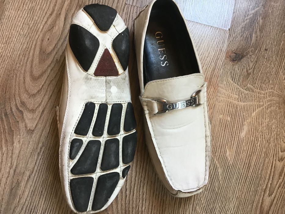 Мокасини Guess естествена кожа