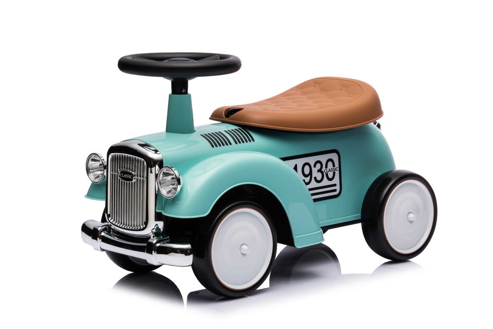 Masinuta premergator Kinderauto BJ665 Baby Car cu roti moi Turquaz