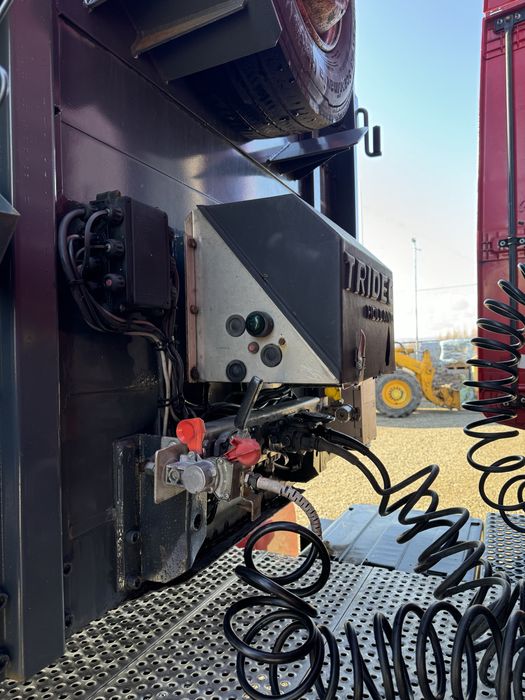 VARIANTE / Trailer agabaritic MEUSBURGER MPG-1 - axa viratoare