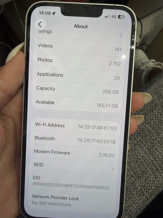 Iphone 17e white 256gb
