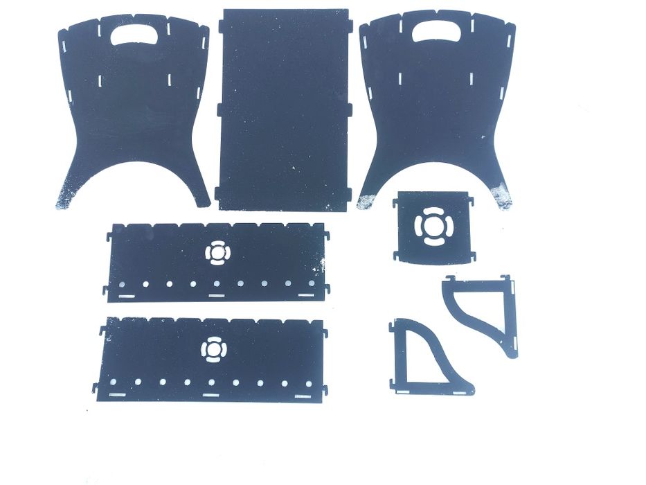 Мангал сборный, мангальная зона