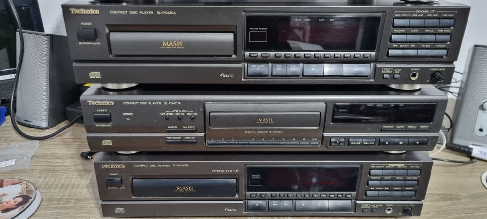 Cd player Technics SL BP477A, SL P350, SL PG420A, SL PG470A, SL PG400A