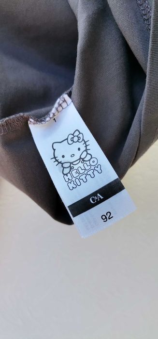 Maletă helancă bluză pe gât fetițe Hello Kitty C&A măr 92 2 ani