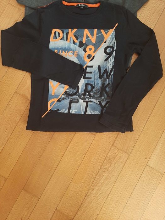 Ефектен детски суитшърт Mango и блузки FERRE и DKNYза 12 г. момче