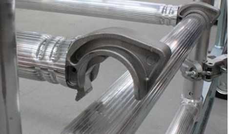 Алуминиево скеле Арон 9,35м., 10,35м., 11,35м. работна височина.