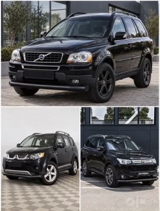 Защита бампера Volvo xc90 Mitsubishi Outlander