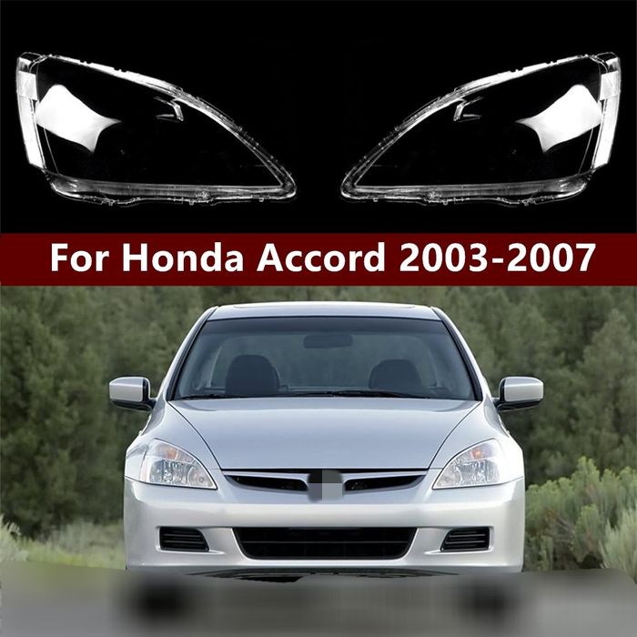 Стекла фар  Honda Accord 7