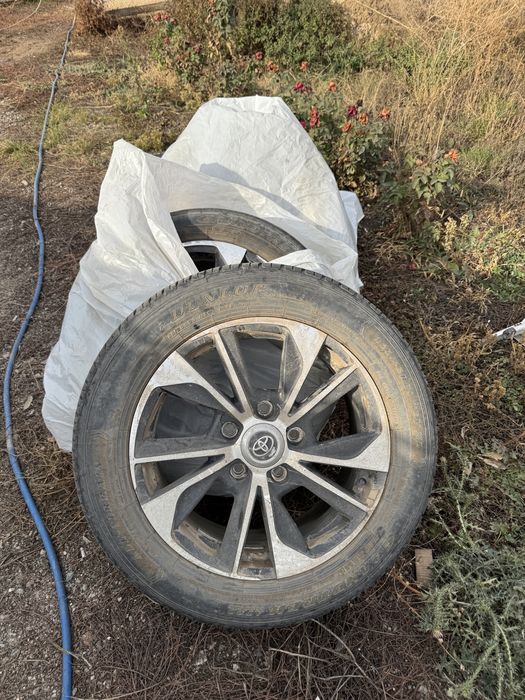 Диски с слитными резиной