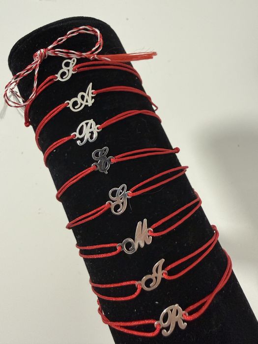 Martisoare -bratari cu snur ajustabil