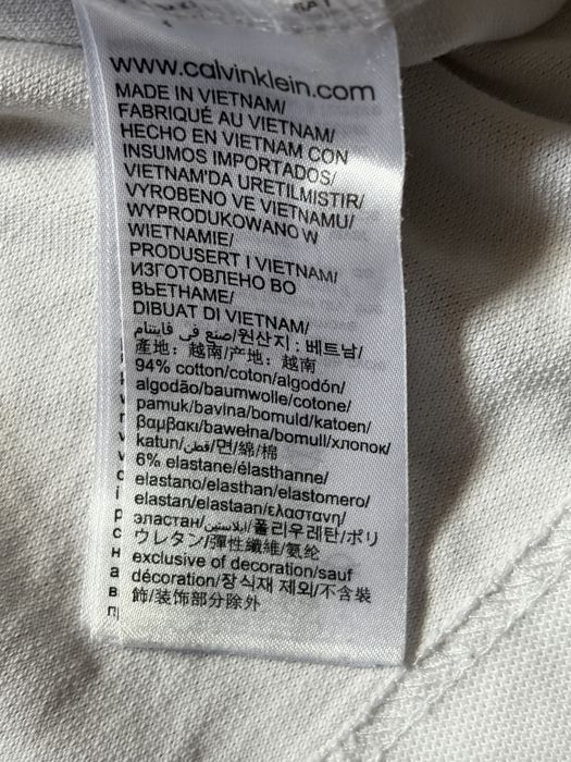 Calvin Klein мъжка поло тениска с яка L slim fit
