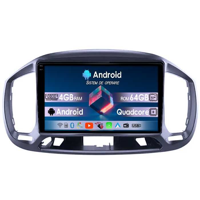 Navigatie Fiat Doblo 2015+, 9 inch, Android 14, 4GB RAM/64GB ROM
