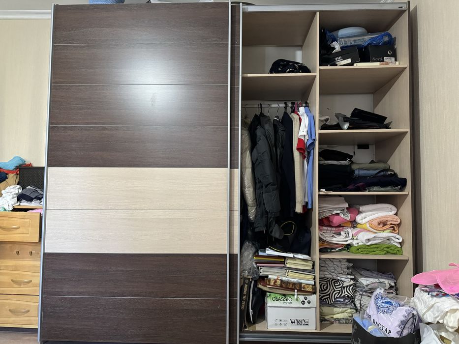 Купе шкаф столплит