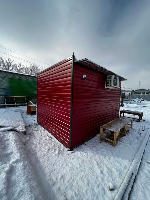 Бытовка 3м*4м с тамбуром