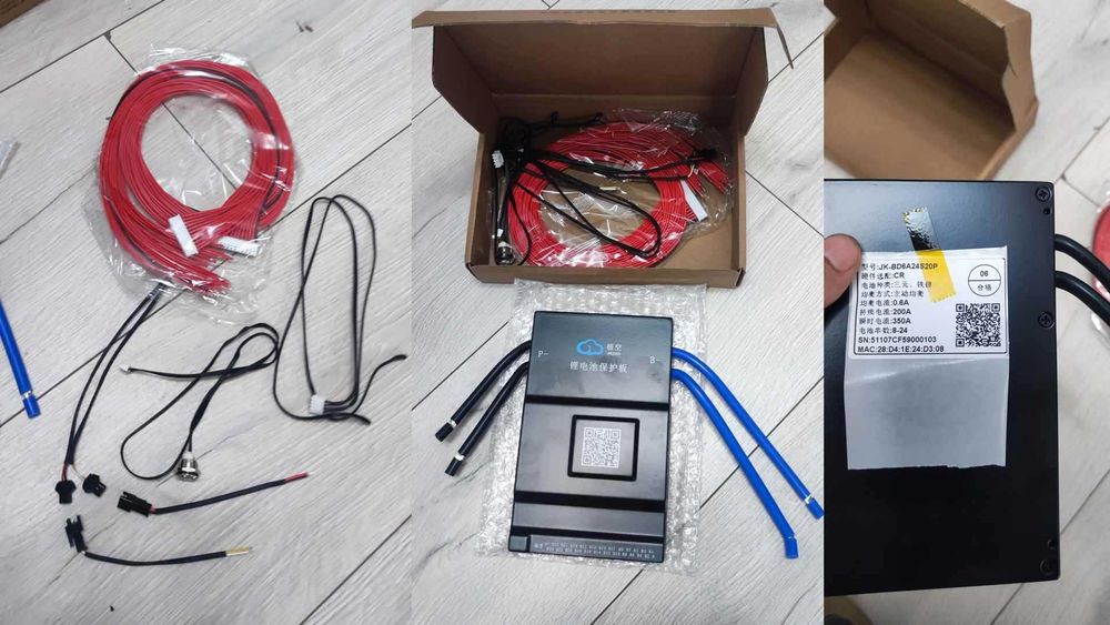 BMS-URI JK de 100A - 200A pentru baterii de 12v - 24v - 48v - Modele noi