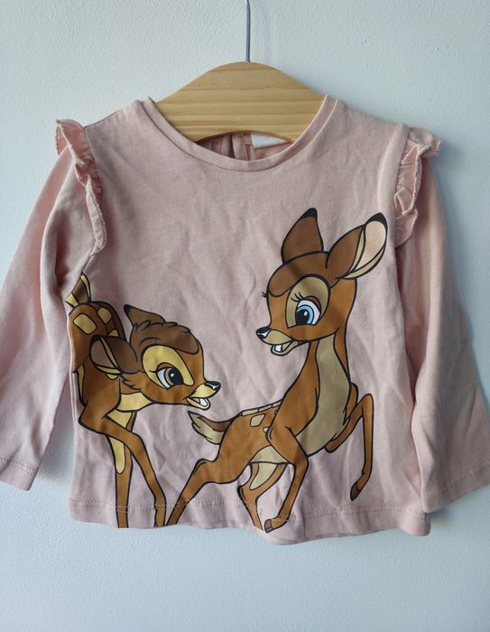 Bluza tricou Bambi Zara 6-9 luni