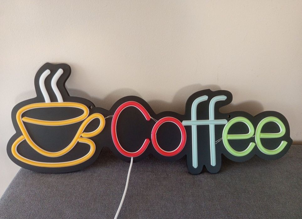 Светеща табела Coffe Кафе