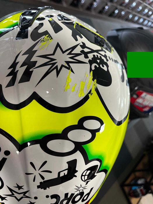 Мото каска за мотор  AGV K3 SV VR46 Missano ,М-L 58  см.,вградени очила