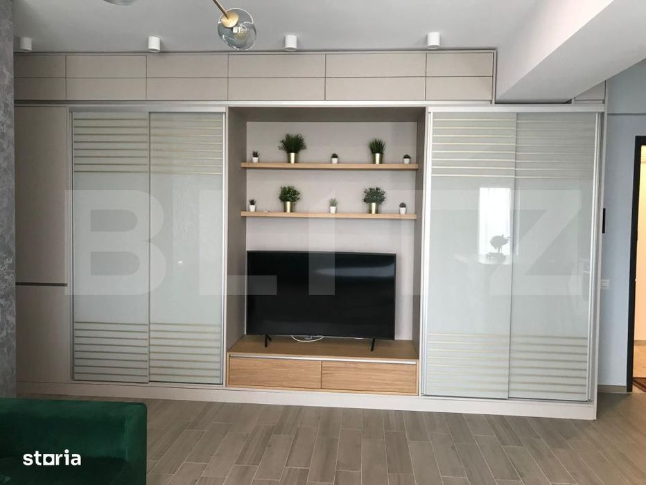 Apartament 2 camere, 51 mp, open space in Bujorului Residence