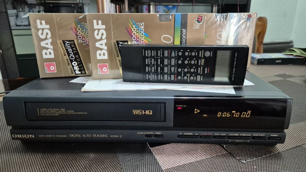 Видеомагнитофон ORION N700E в отличном состоянии!