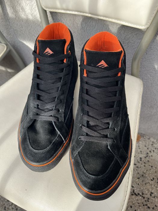 Emerica Omen Hi x Biltwell Skate Shoes 43