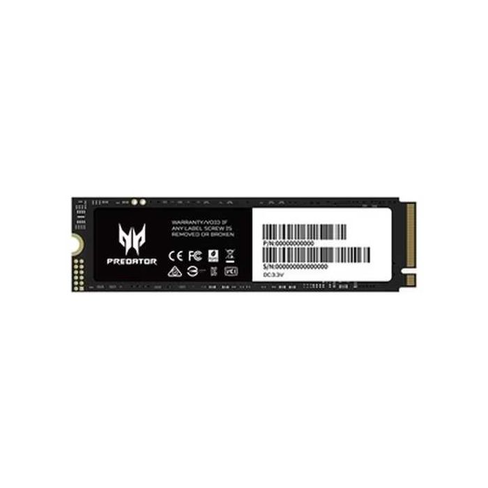 SSD Intern, Acer, Predator GM7 1 TB, PCIe M.2, rezistent la socuri  negru