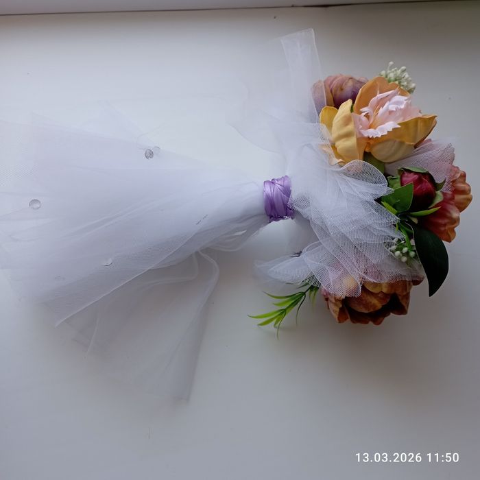 Свадебный букет красивый