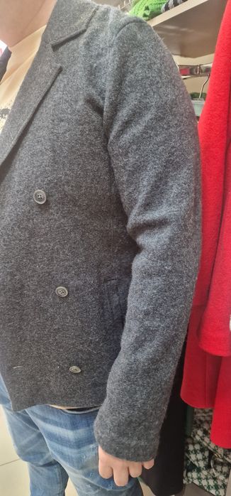 Дворедно вталено сако (жилетка) Zegna от кашмир и вълна