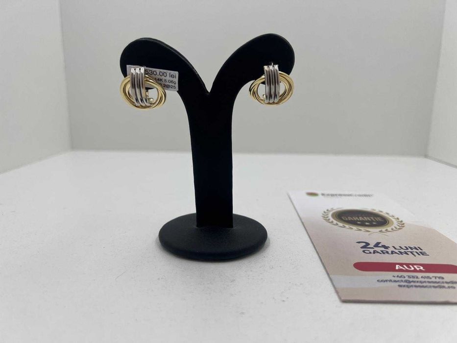 Cercei Aur 14K 5.06g (AG25 Belvedere B.43700.2) Garantie 2 ani!